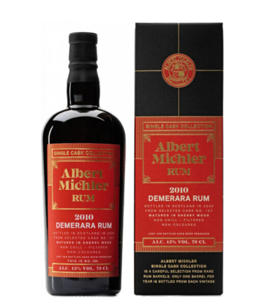 Albert Michlers Single Cask Demerara 2010 45 07l GB