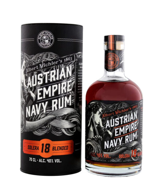 Austrian Empire Navy Rum Solera 18 07 40 TU