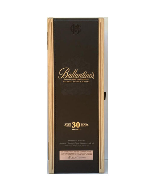 Ballantines 30yo 07l 40 drevena GB 1