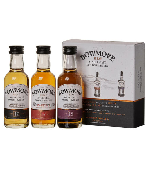 Bowmore Distillers Collection 12y15y18y 42 3x005l GB