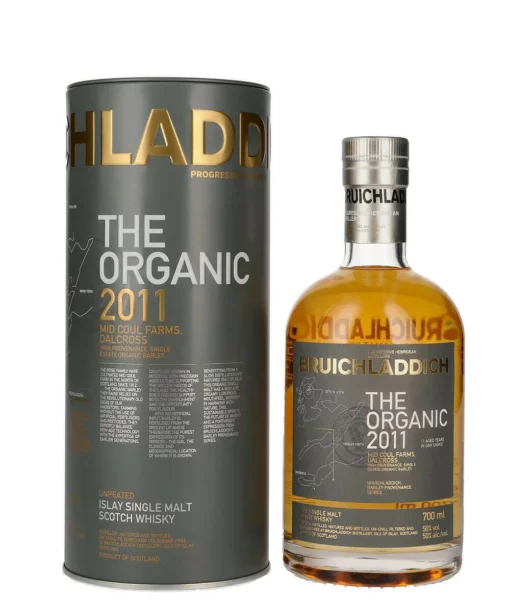 Bruichladdich The Organic Mid Coul Farms Dalcross 2011 50 07l TU 1