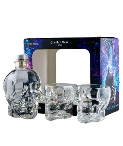 Crystal Head Vodka 07l 40 2 pohar GB 1