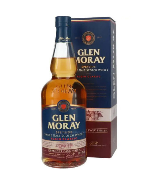 Glen Moray Elgin Classic Cabernet Cask Finish 40 07l GB