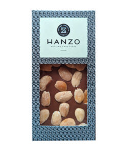 HANZO Remeselna Mliecna cokolada s mandlami 125g