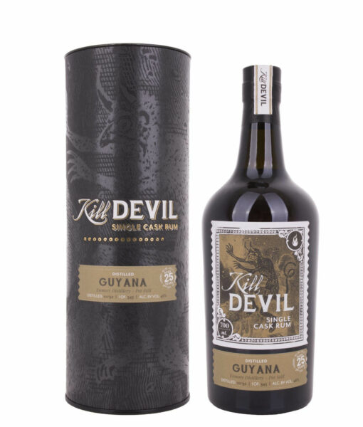 Hunter Laing Kill Devil Guyana 25yo Single Cask Pot Still Rum 1992 46 07l GB