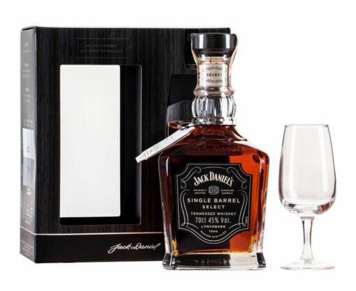 Jack Daniels Single Barrel 07l 45 1 pohar