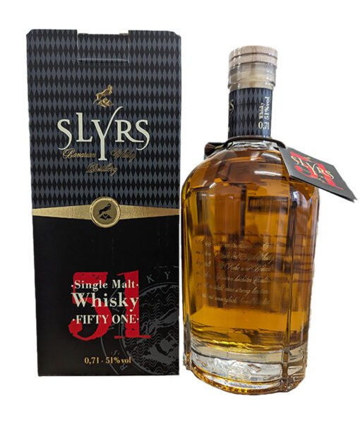 SLYRS Single Malt Whisky Fifty One 51 07l GB back