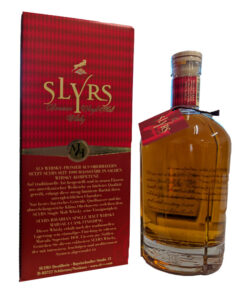 SLYRS Single Malt Whisky Marsala Cask Finish 46 07l GB back