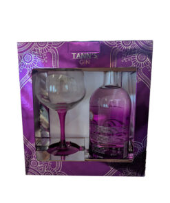 Tanns Gin Premium 40 07l 1 pohar GB back