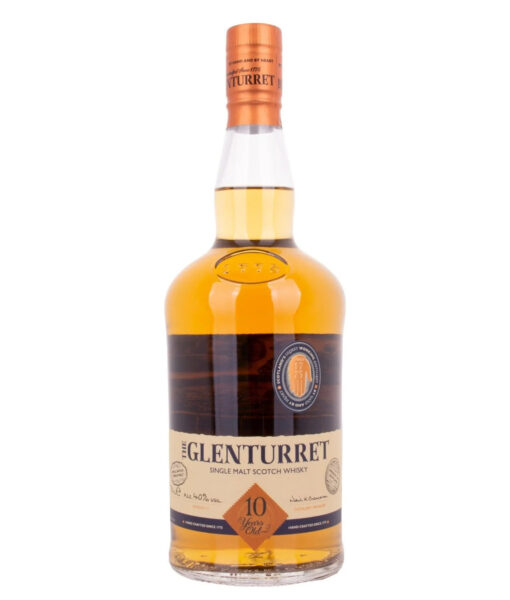 The Glenturret 10 Years Old Single Malt Scotch Whisky 40 07l