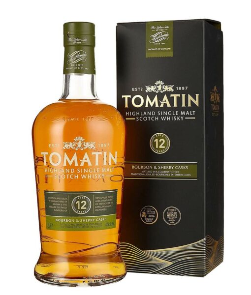 Tomatin 12 years 43 1l GB