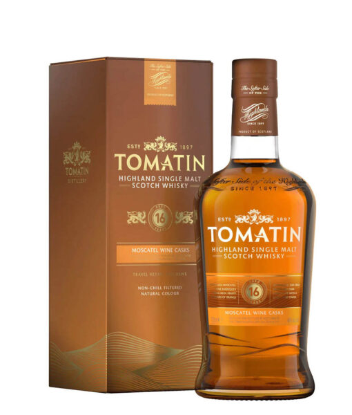 Tomatin 16 Years Old Moscatel Wine Casks 46 07l GB