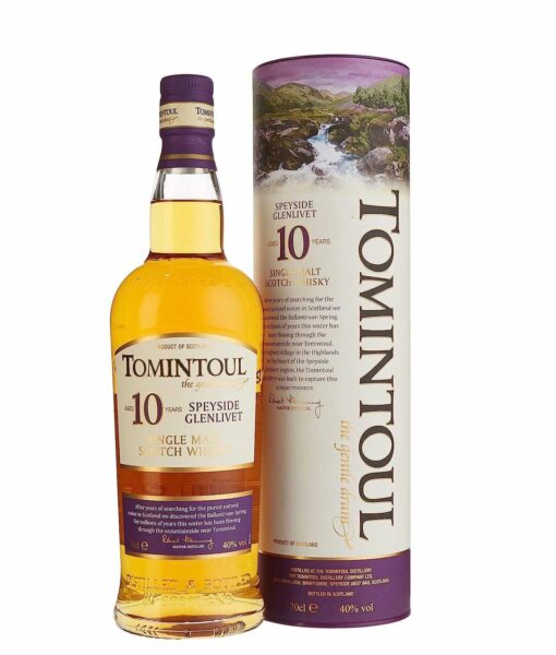 Tomintoul 10 Year Old Single Malt Scotch Whisky 40 07l GB