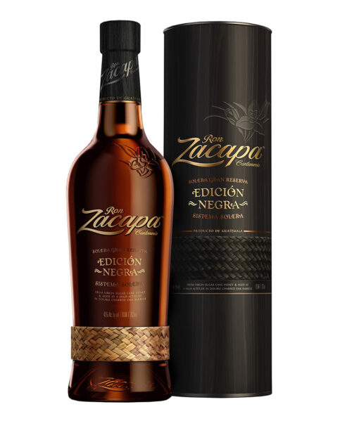 Zacapa Centenario Edicion Negra Solera Gran Reserva 43 07l TU