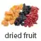 dried fruit